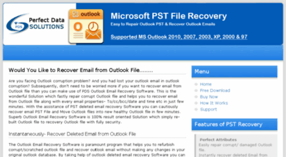 outlookemailrecoverysoftware.microsoftpstfilerecovery.com