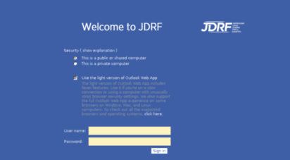 owa.jdrf.org