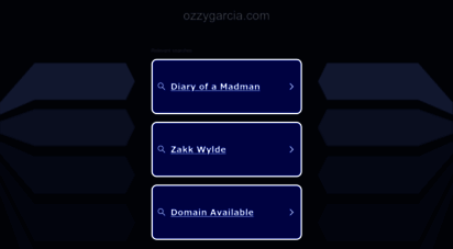 ozzygarcia.com