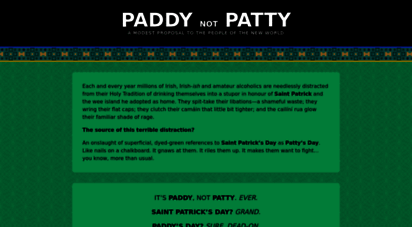paddynotpatty.com