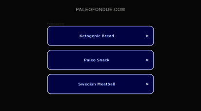 paleofondue.com