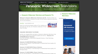 panasonictvs.widescreentelevisions.co.uk