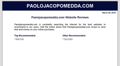 paolojacopomedda.com