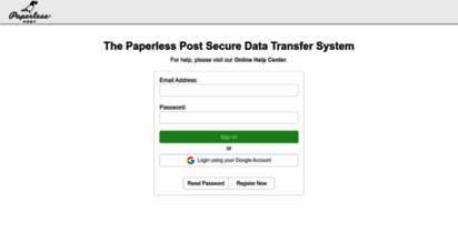 paperlesspost.sendsafely.com
