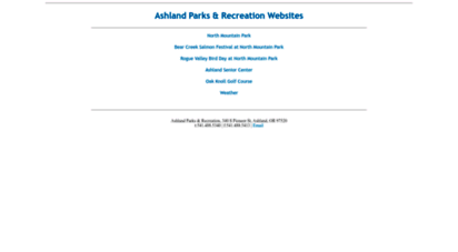 parks.ashland.or.us