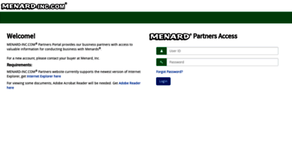 partners.menard-inc.com