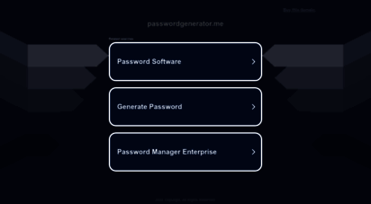 passwordgenerator.me