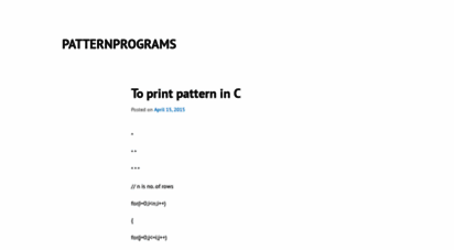 patternprograms.wordpress.com