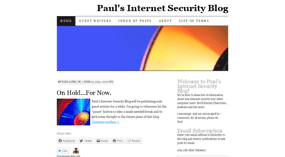 paulsinternetsecurityblog.wordpress.com