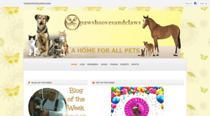 pawshoovesandclaws.com