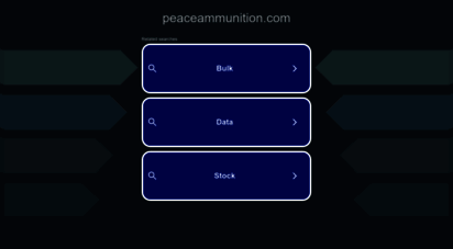 peaceammunition.com