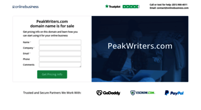 peakwriters.com