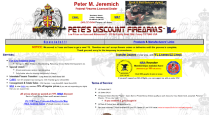 petesdiscountfirearms.com