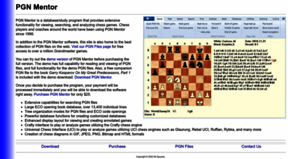 grandmaster games pgn chess