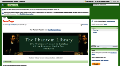 phantomproject.pbworks.com