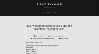 phptalks.wordpress.com