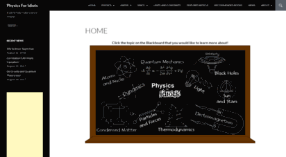 physicsforidiots.com