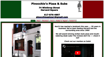 pinocchiospizza.net
