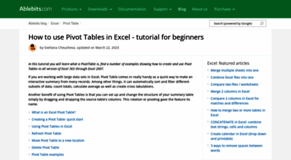 pivot-table-autoformat.com