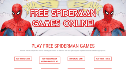 playspidermangames.net