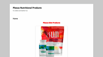 plexusdietproducts.com