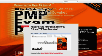Rita Mulcahy Pmp Exam Prep 8th Edition Pdf Torrent