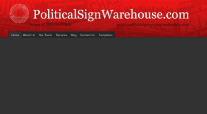 politicalsignwarehouse.com