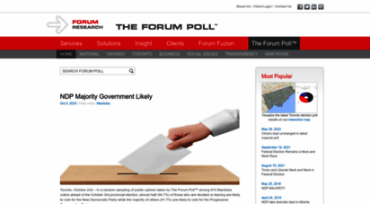 poll.forumresearch.com
