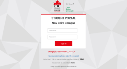 portal.cic-cairo.com