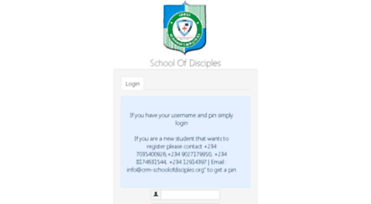 portal.crm-schoolofdisciples.org