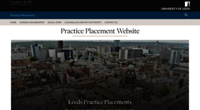 practiceplacements.leeds.ac.uk