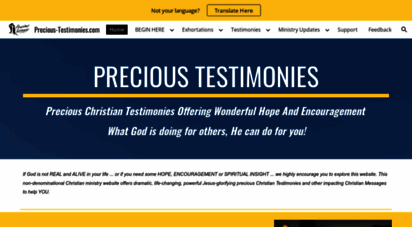 precious-testimonies.com