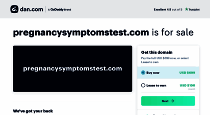 pregnancysymptomstest.com