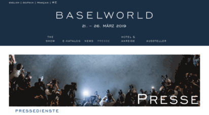 press.baselworld.com