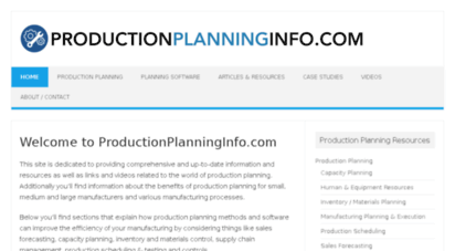 productionplanninginfo.com