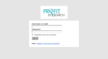 profitbysearch.clientsection.com