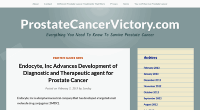 prostatecancervictory.com