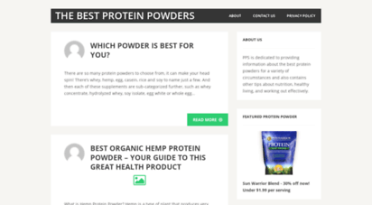 proteinpowdershakes.org
