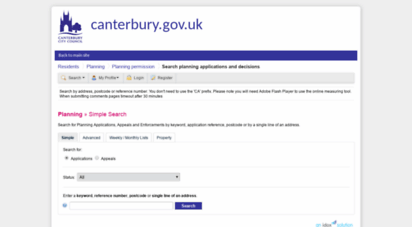 publicaccess.canterbury.gov.uk