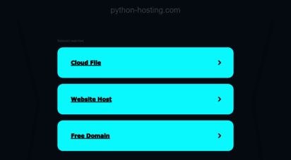 python-hosting.com