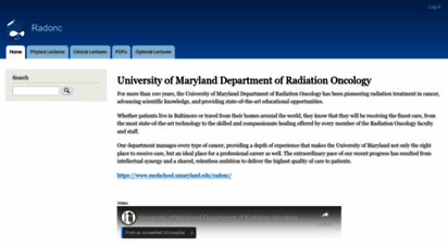radonc.umaryland.edu