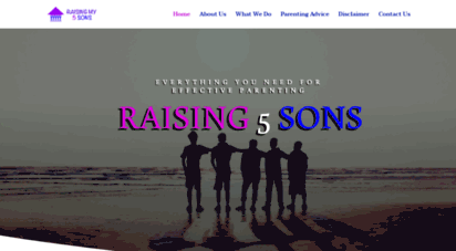 raisingmy5sons.com