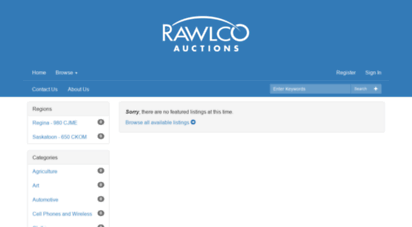 rawlcoradioauction.com