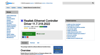 realtek ethernet controller driver