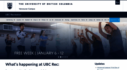 recreation.ubc.ca