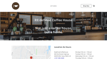 redefinedcoffeehouse.com