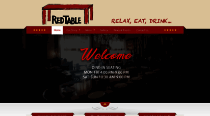 redtablerestaurants.com