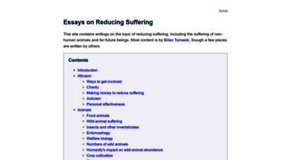 reducing-suffering.org