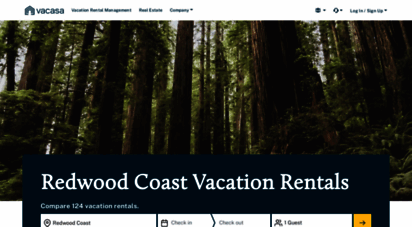 redwoodcoastvacationrentals.com