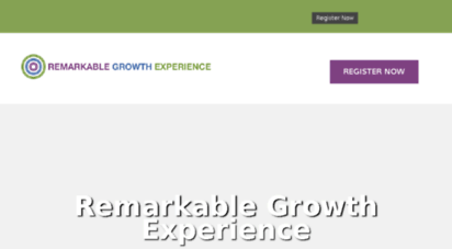 remarkablegrowthexperience.com